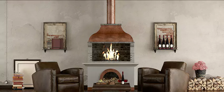 Thelin Hearth Products Providence Pellet Insert Fireplace Installation in Columbia, TN
