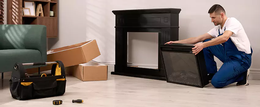 Old Rusted Metal Fireplace Repair And Replacement in Columbia, TN