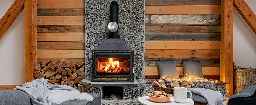 Thelin Hearth Products Direct Vent Gas Stove Fireplace Inspection in Columbia, Tennessee